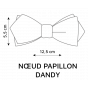 Japanese Red Amaranth Bow Tie - Le Coq En Pap
