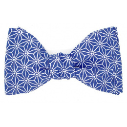 Japanese Navy Blue Bow Tie Saki - Le Coq En Pap
