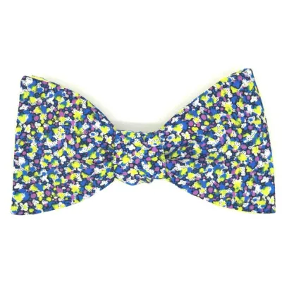 Nœud Papillon Fleuri Liberty - Le Coq En Pap