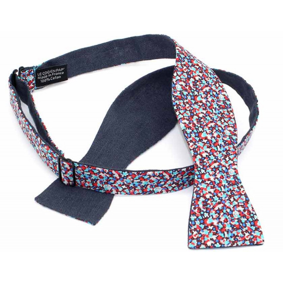 Floral Liberty Reversible Bow Tie - Le Coq En Pap