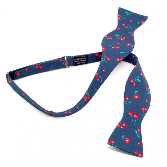 Floral & Cherries Mon Cherry Bow Tie - Le Coq En Pap