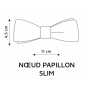 Paisley Pattern Bow Tie - Le Coq En Pap
