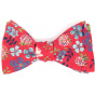 Edenham Reversible Flowered Bow Tie - Le Coq En Pap