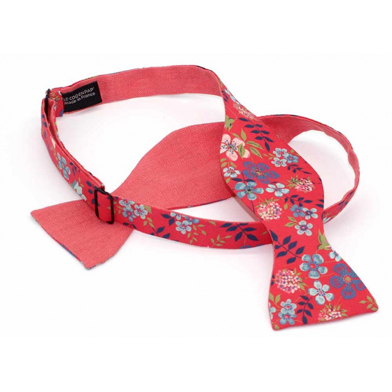Nœud Papillon Fleuri Edenham Réversible - Le Coq En Pap