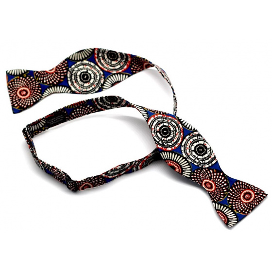 Nœud Papillon Bleu Saphir Rosace - Le Coq En Pap