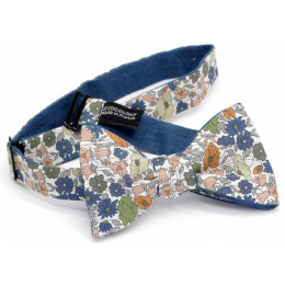 Poppy Reversible Flowered Bow Tie - Le Coq En Pap