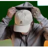 Casquette Washed Baseball Coton Beige - Kangol Reference : 17731| Chapellerie Traclet