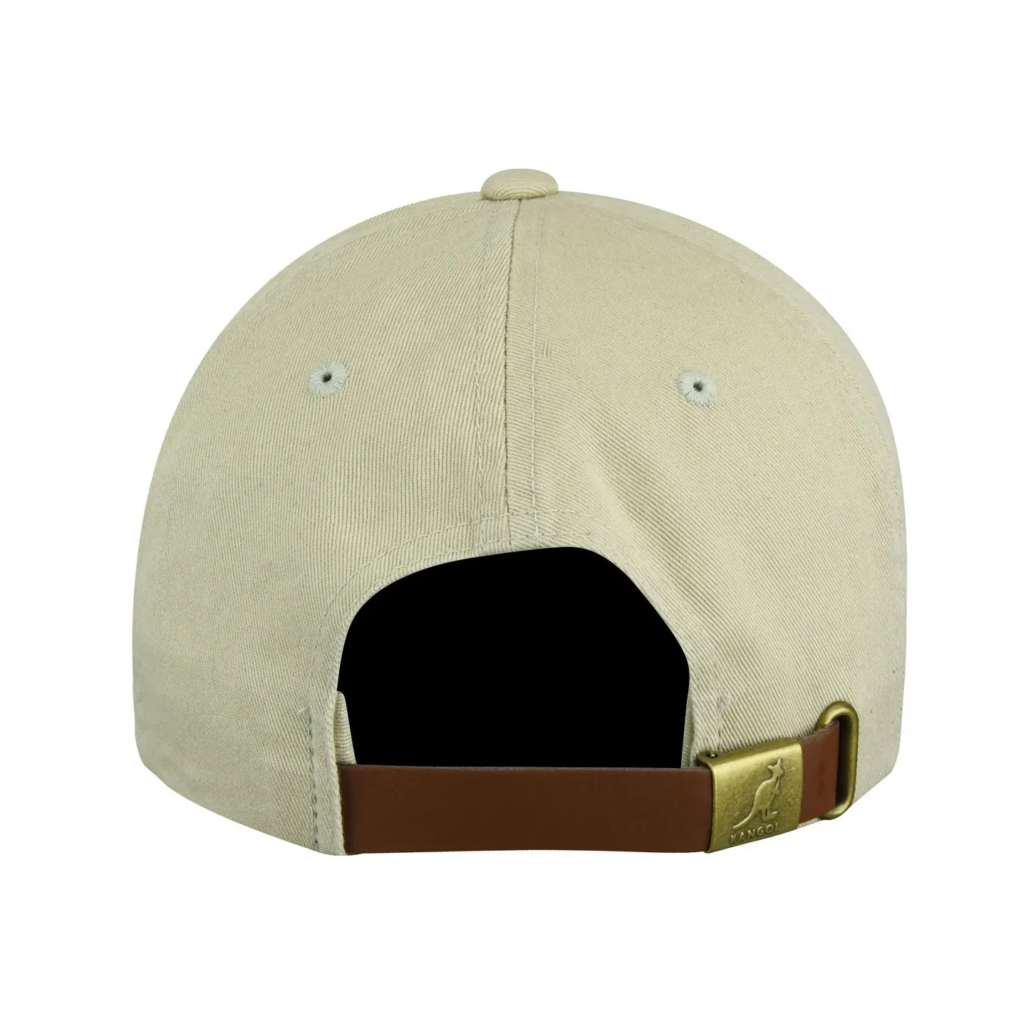 Casquette Washed Baseball Coton Beige - Kangol Reference : 17731| Chapellerie Traclet