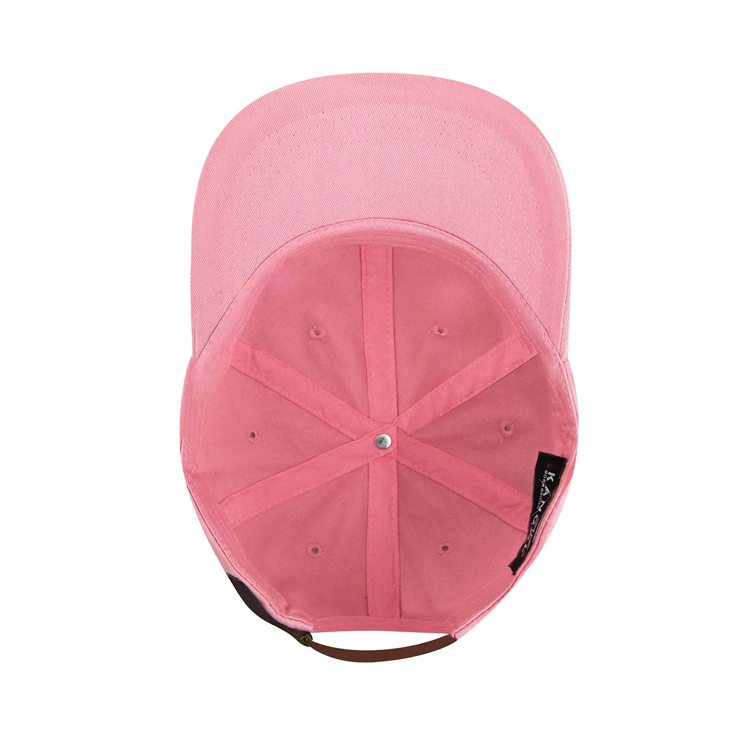 Casquette Washed Baseball Coton Rose - Kangol Reference : 17732| Chapellerie Traclet