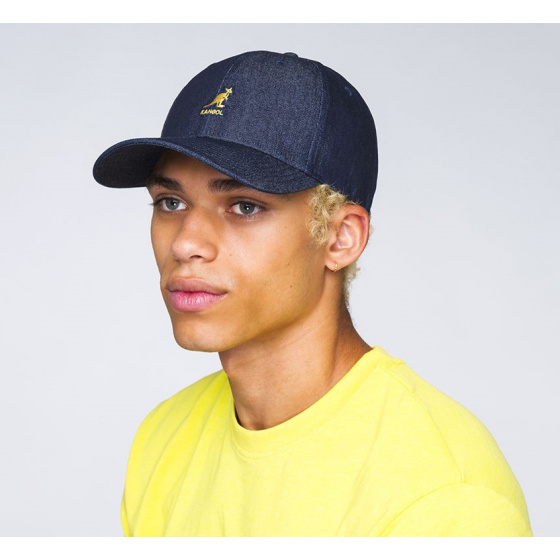 Casquette Baseball Denim Bleu - Kangol Casquette Baseball Denim Bleu - Kangol
