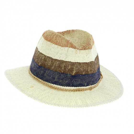 Presley Paper Straw Fedora Hat - Traclet Presley Paper Straw Fedora Hat - Traclet