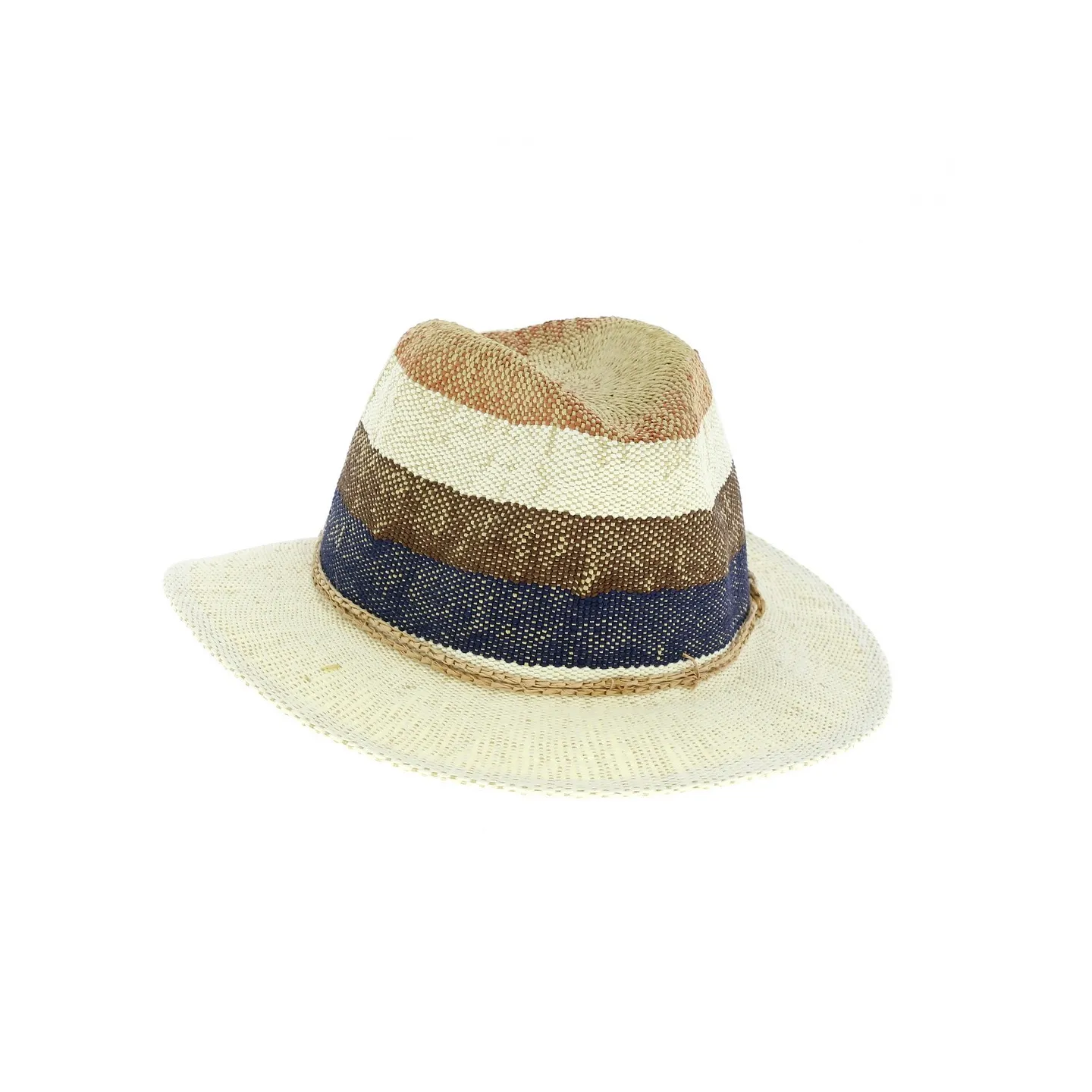 Chapeau Fedora Presley Paille Papier Naturel - traclet Reference : 11934 | Chapellerie Traclet