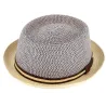 Chapeau Pork Pie Pilou Paille Papier - Traclet