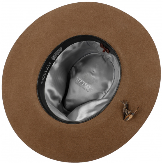 Traveler Western Danios Fur Felt Hat Brown - Stetson