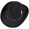 chapeau stetston amasa noir - boutique stetson Reference : 4769 | Chapellerie Traclet
