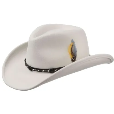 Chapeau AMASA Vitafelt Blanc - Madonna - Stetston