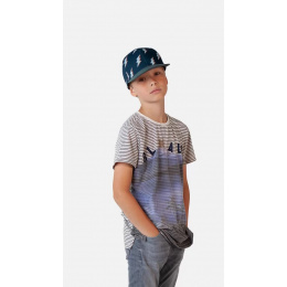 Casquette Baseball Enfant Blaize Coton Bleu - Barts