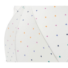 Love Mini Umbrella with White Hearts - Esprit