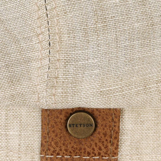Casquette Hatteras Lin Beige Stetson Casquette Hatteras Lin Beige Stetson