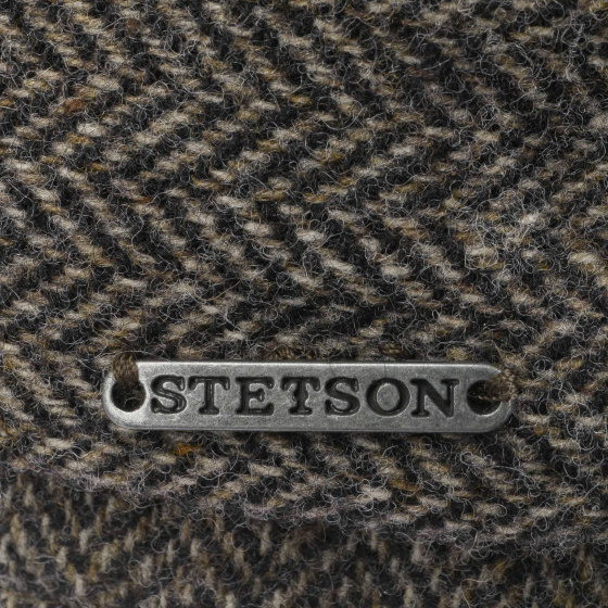 Stetson Belfast Herringbone Wool Brown Cap