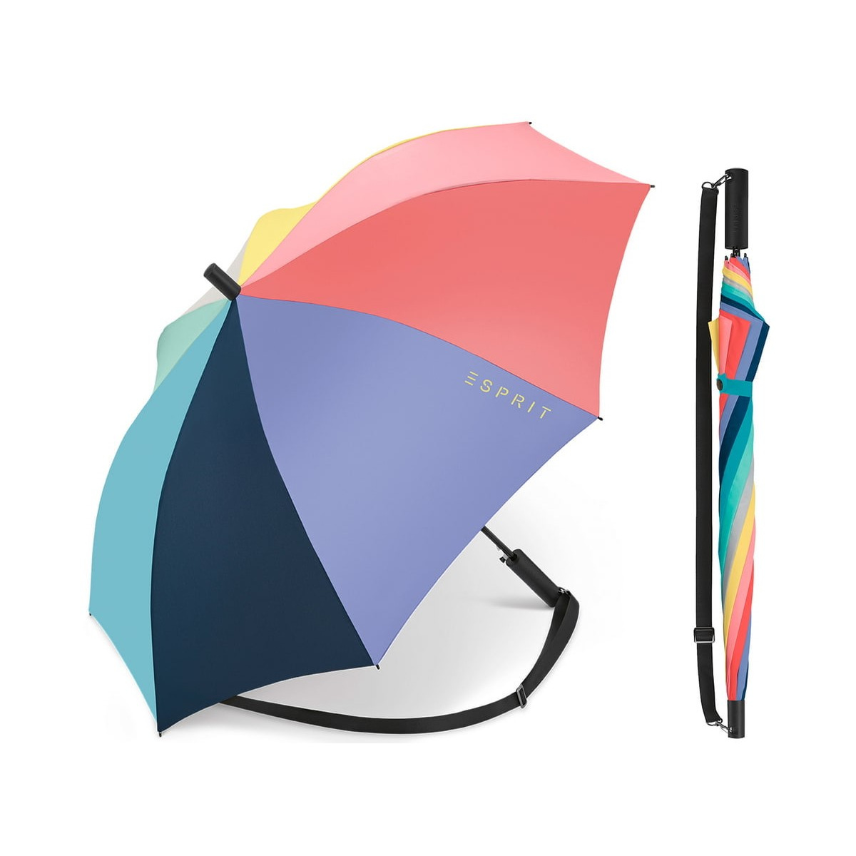 Grand Parapluie Bandoulière Multicolore - Esprit Reference : 12965