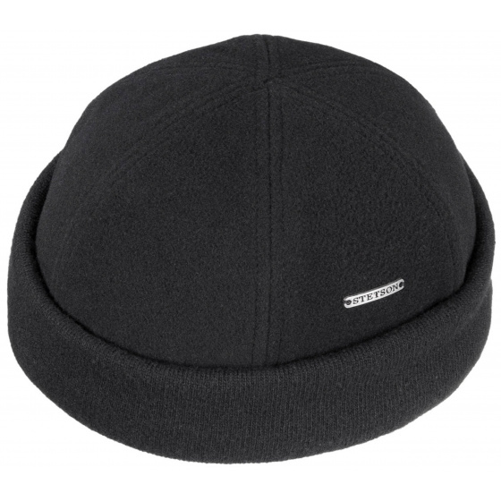Sparr II Wool & Cashmere Beanie in Black - Stetson