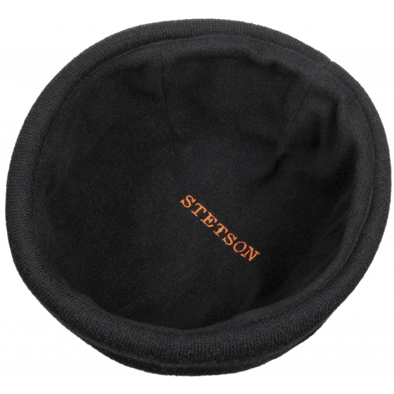 Bonnet Sparr II Laine & Cachemire Noir - Stetson Bonnet Sparr II Laine & Cachemire Noir - Stetson