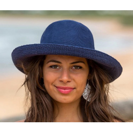 Capeline Breton Bleu Marine UPF50+ - House of Ord