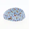 Casquette Plate Coton Surf Bleu Enfant - Traclet