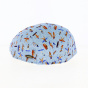 Flat Cap Cotton Surf Blue - Traclet