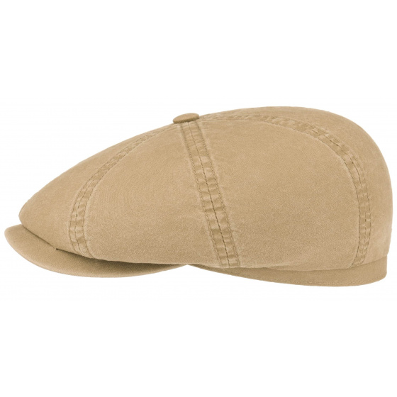 Hatteras organic cotton Sand Stetson cap