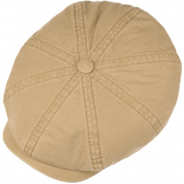 Hatteras organic cotton Sand Stetson cap
