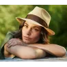 Chapeau Fedora Robbins Chanvre - Stetson