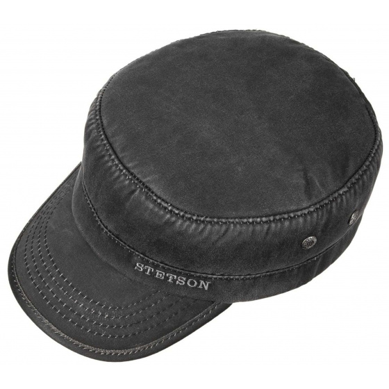 Casquette Datto Hiver Noire Stetson
