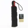 Women's Folding Sunflower Umbrella Black and Red - Pierre Cardin
