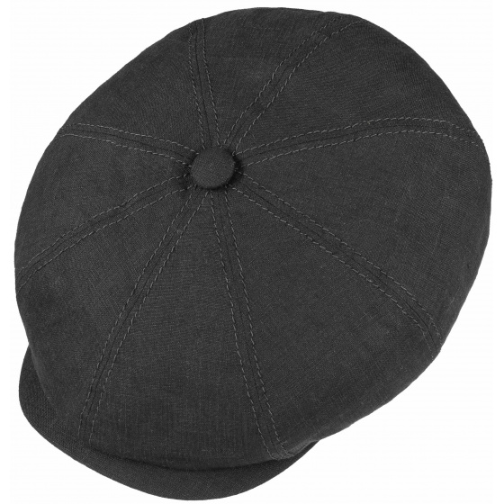 Casquette Hatteras Lin Noire - Stetson