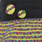 Large Green Cotton Capeline - Traclet