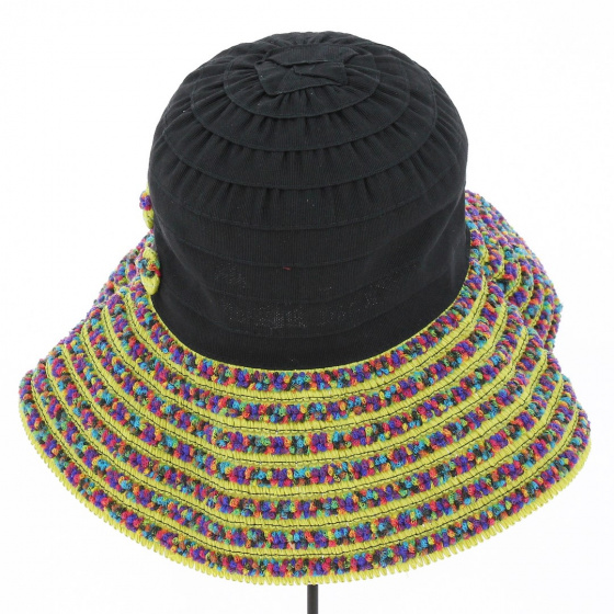 Large Green Cotton Capeline - Traclet