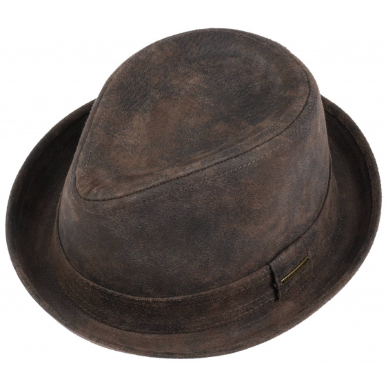 Chapeau Trilby Cuir  Radcliff - Stetson Chapeau Trilby Cuir  Radcliff - Stetson