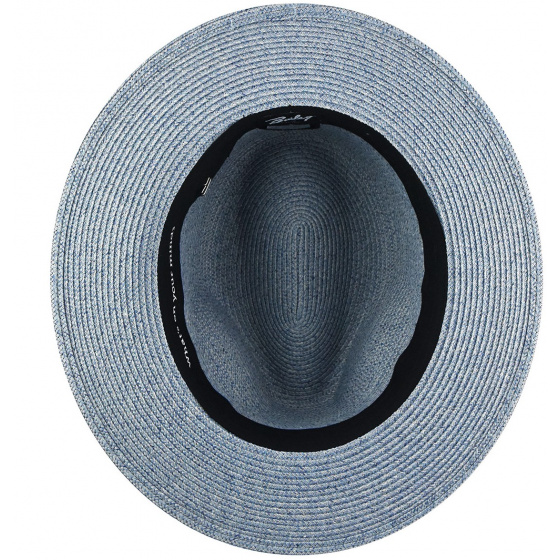 Chapeau Fedora Hester Paille Papier Bleu - Bailey Chapeau Fedora Hester Paille Papier Bleu - Bailey