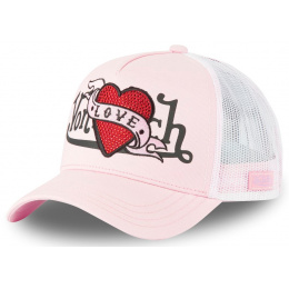 Women's Baseball Cap Love Pink - Von Dutch