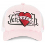 Casquette Baseball Femme Love Rose - Von Dutch