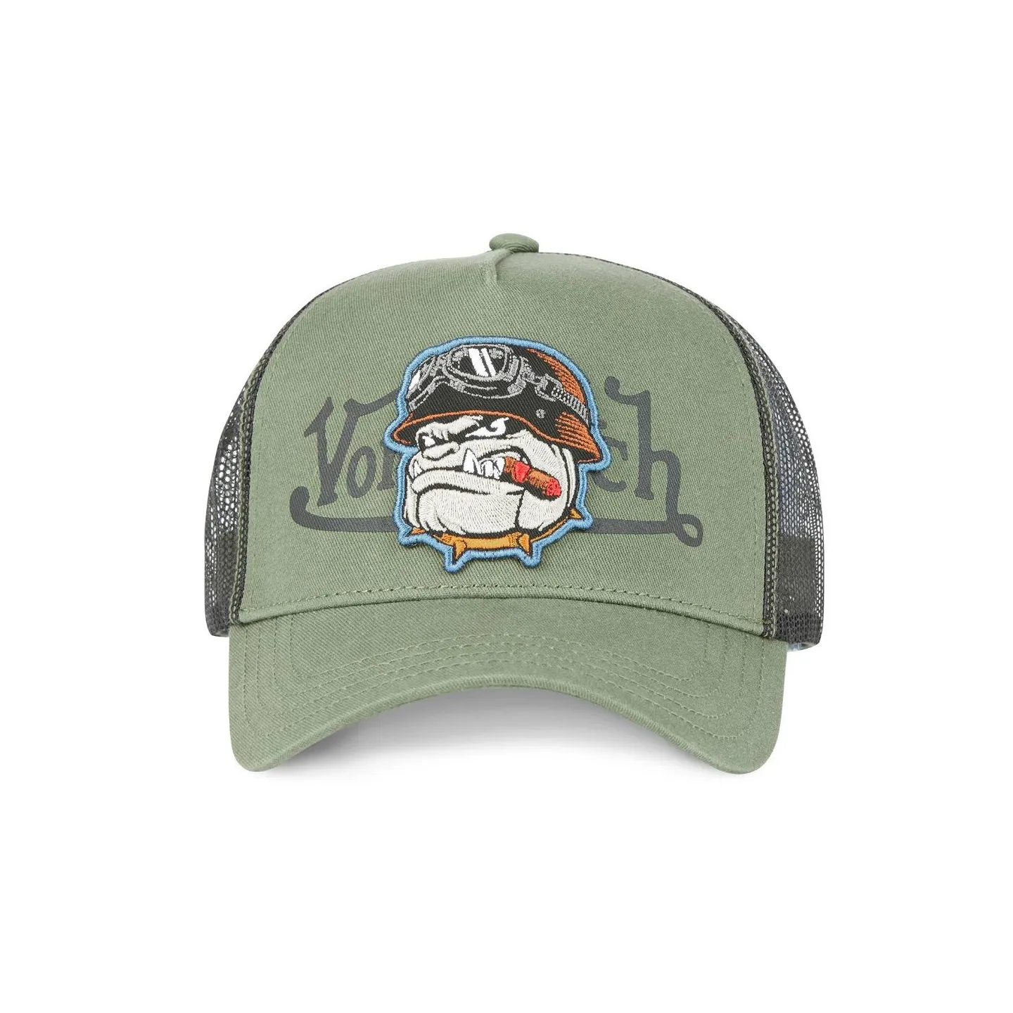 Casquette Baseball Bull Olive - Von Dutch
