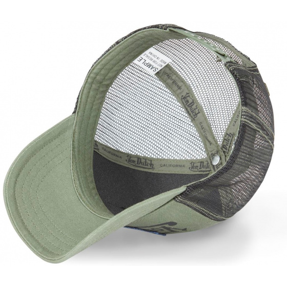 Casquette baseball Bull Olive - Von Dutch