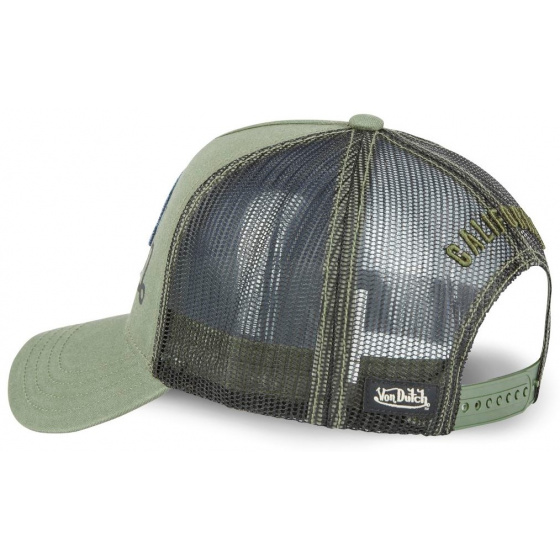 Casquette baseball Bull Olive - Von Dutch