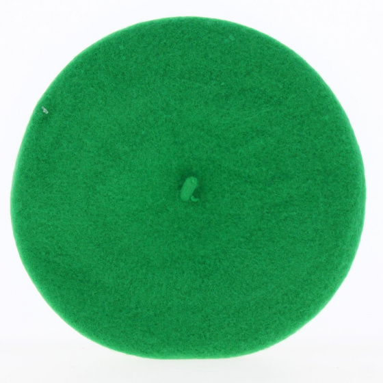 Classic Green Wool Beret Saint Patrick - Traclet