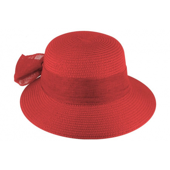 Estagnol Large Visor Cap Red - Traclet