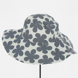 Capeline Nathalie Fleur Coton - Traclet