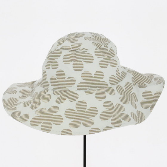 Capeline Nathalie Fleur Coton - Traclet Capeline Nathalie Fleur Coton - Traclet