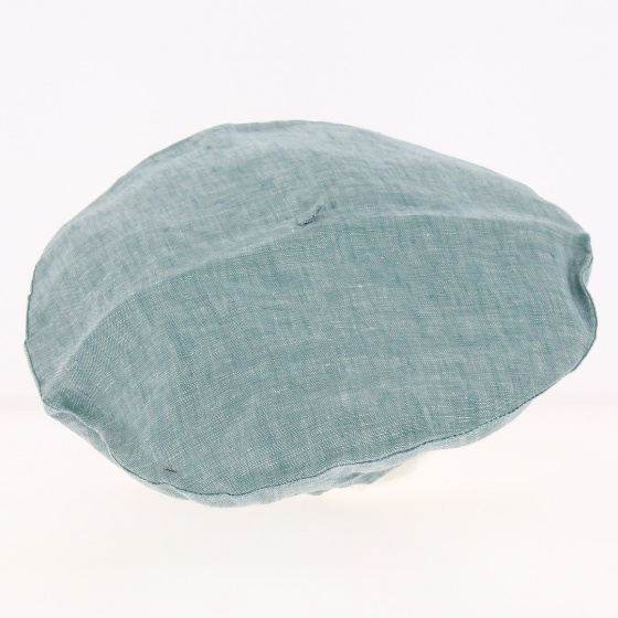 Women's beret Eudide Lin Celadon - MTM